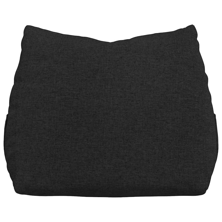 Coussin de Dos Noir 60 x 20 x 50 cm tissu - 6