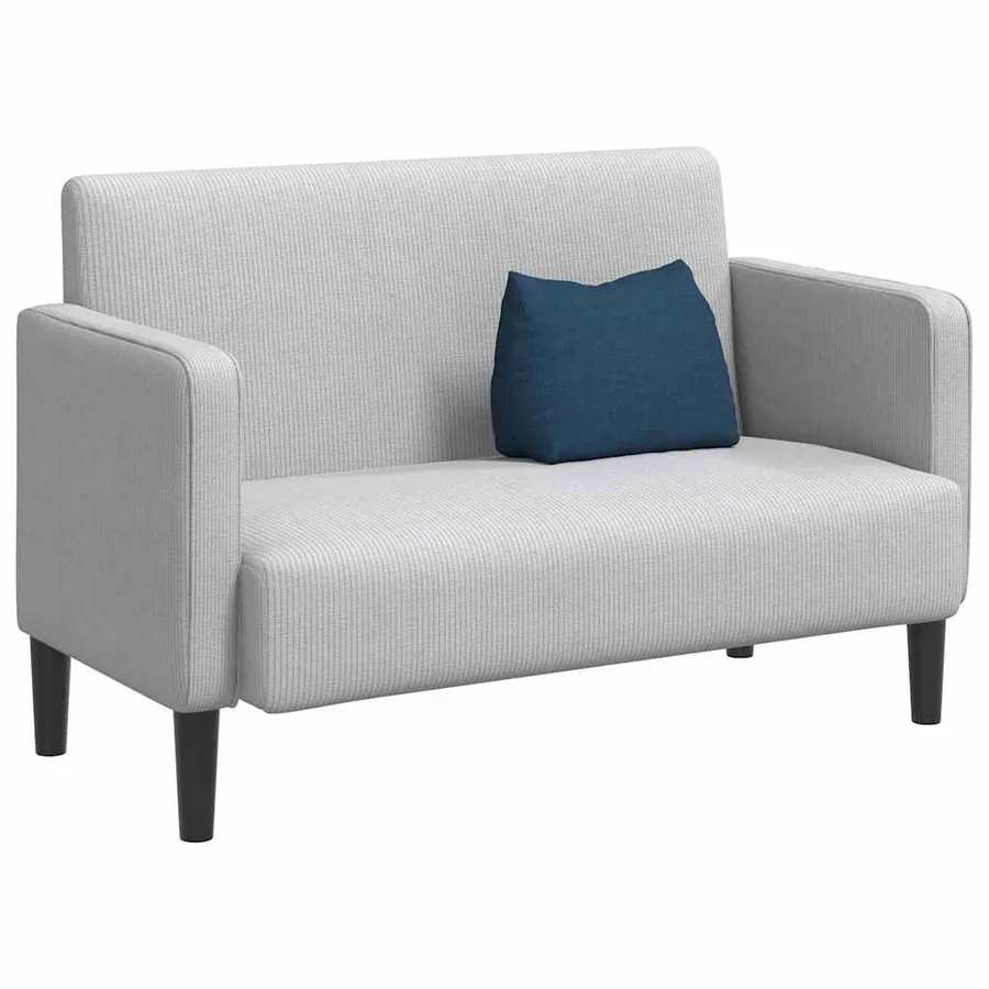 Coussin de Dos Bleu 45 x 20 x 35 cm tissu - 3