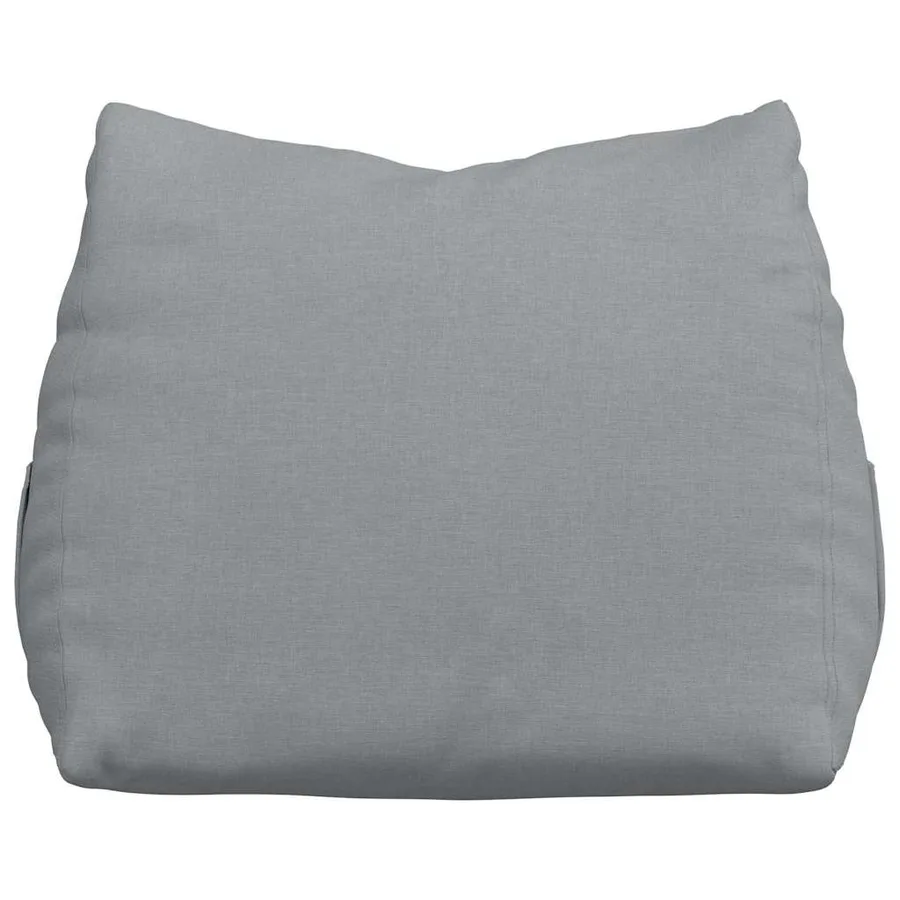 Coussin de Dos Gris clair 60 x 20 x 50 cm tissu - 6