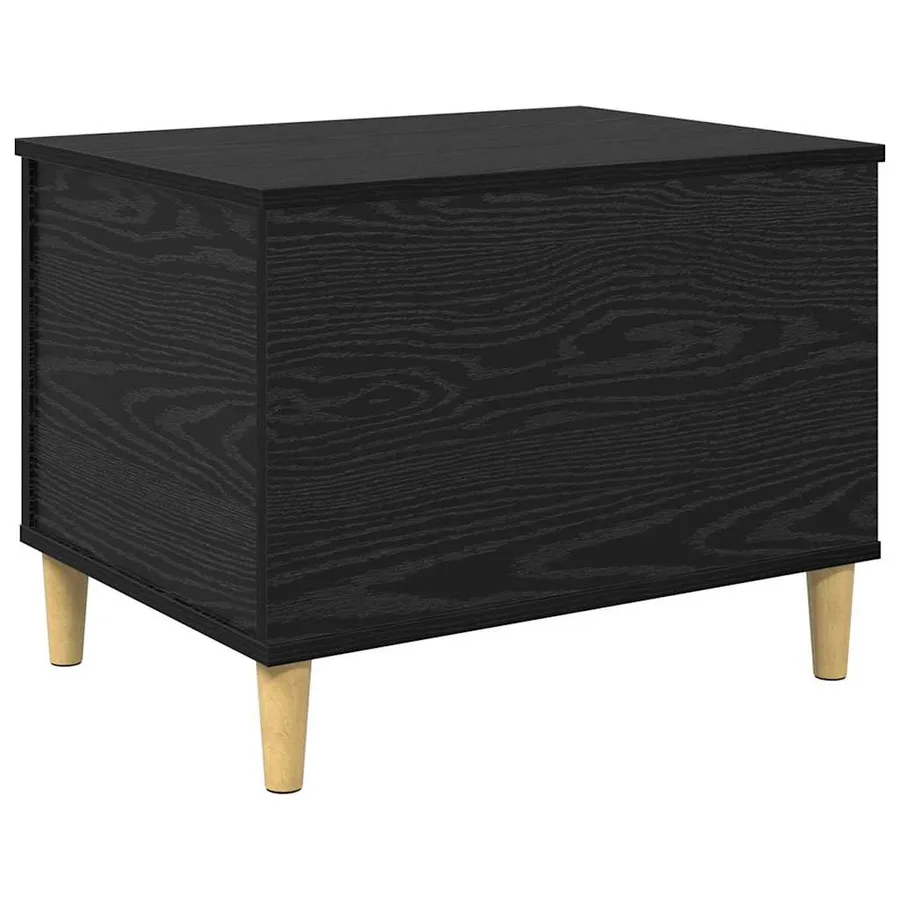 Cabinet de chevet Chêne noir 60 x 44,5 x 45 cm - 2