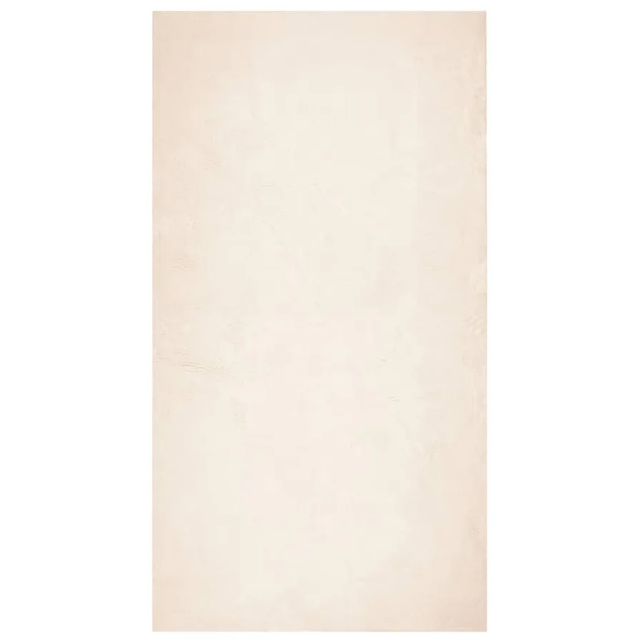 Tapis HUARTE à poils courts doux et lavable beige 60x110 cm - 2