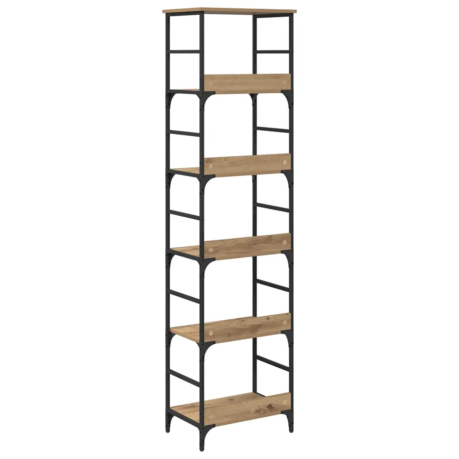 Étagère 5 niveaux 50 x 33 x 188,5 cm Bois d'ingénierie - 7