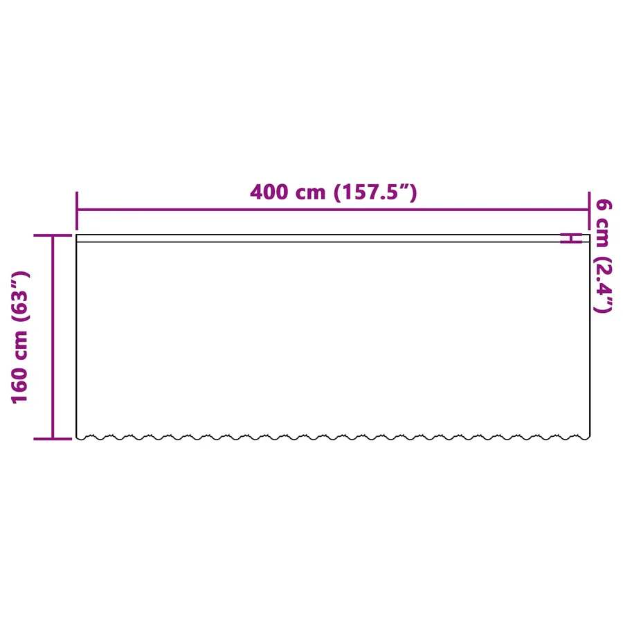 Rideau en Dentelle Floral Blanc 160 x 400 cm Polyester - 8