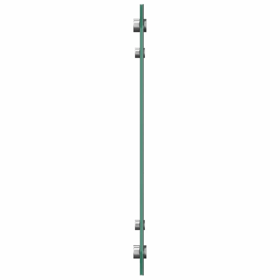 Crédence de cuisine 2 pcs Gris foncé 70 x 40 cm verre trempé - 5