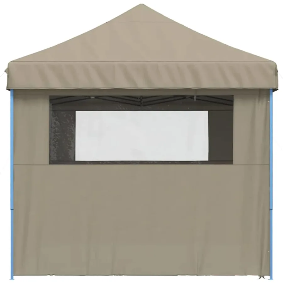 Tente de fête pop-up Taupe 580 x 292 x 315 cm Tissu Oxford - 5