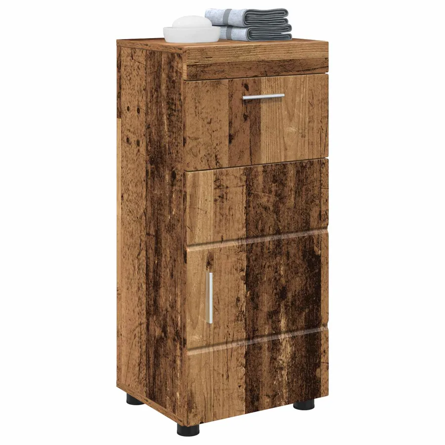 Ensemble d'armoire de salle de bain TULUM Bois ancien - 3