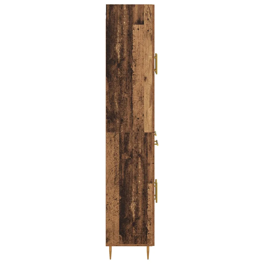 Haut Armoire Bois Ancien 69,5 x 34 x 180 cm Bois d'ingénierie - 9