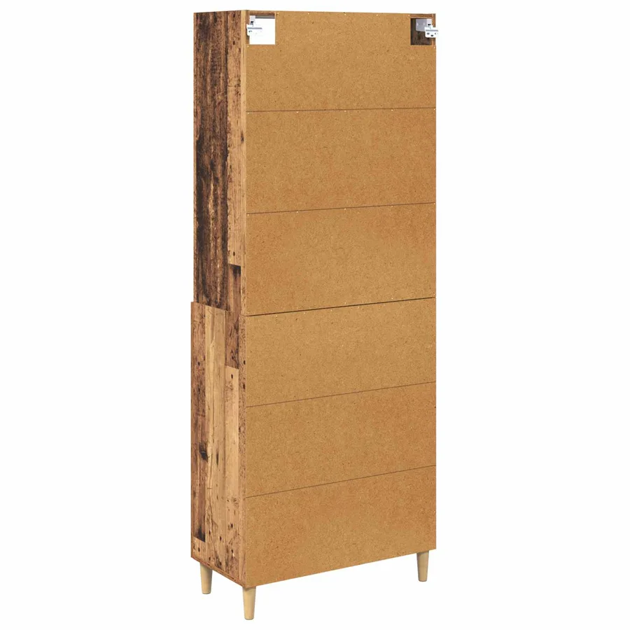 Haut Armoire Bois Ancien 69,5 x 32,5 x 180 cm Bois d'ingénierie - 10