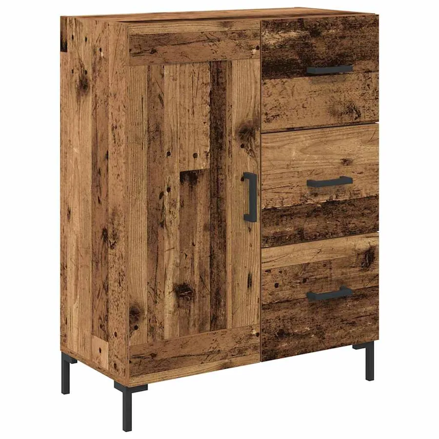 Haut Armoire Bois Ancien 69,5 x 34 x 180 cm Bois d'ingénierie - 6