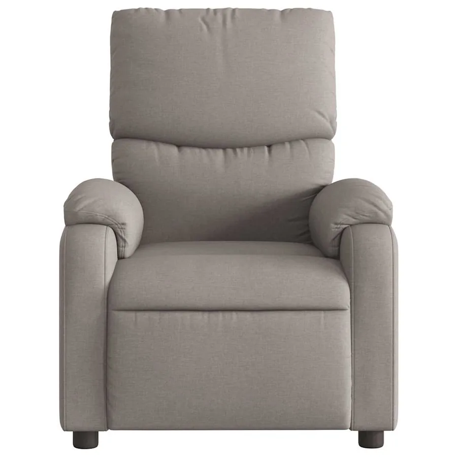 Fauteuil inclinable Taupe Tissu - 3
