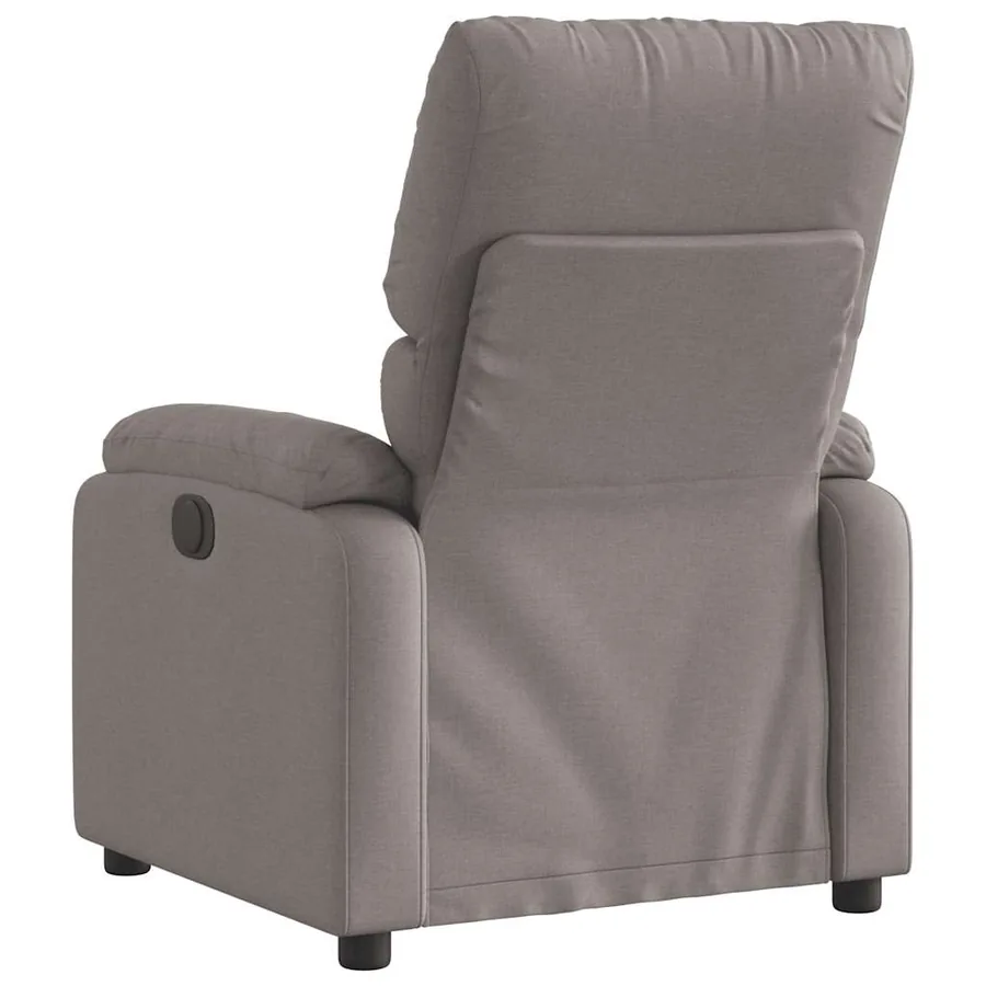 Fauteuil inclinable Taupe Tissu - 5