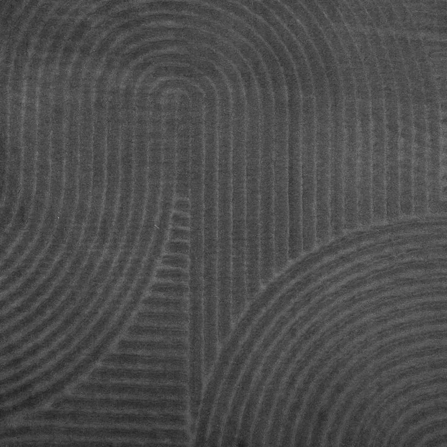 Tapis IZA poils courts style scandinave anthracite 80x150 cm - 9