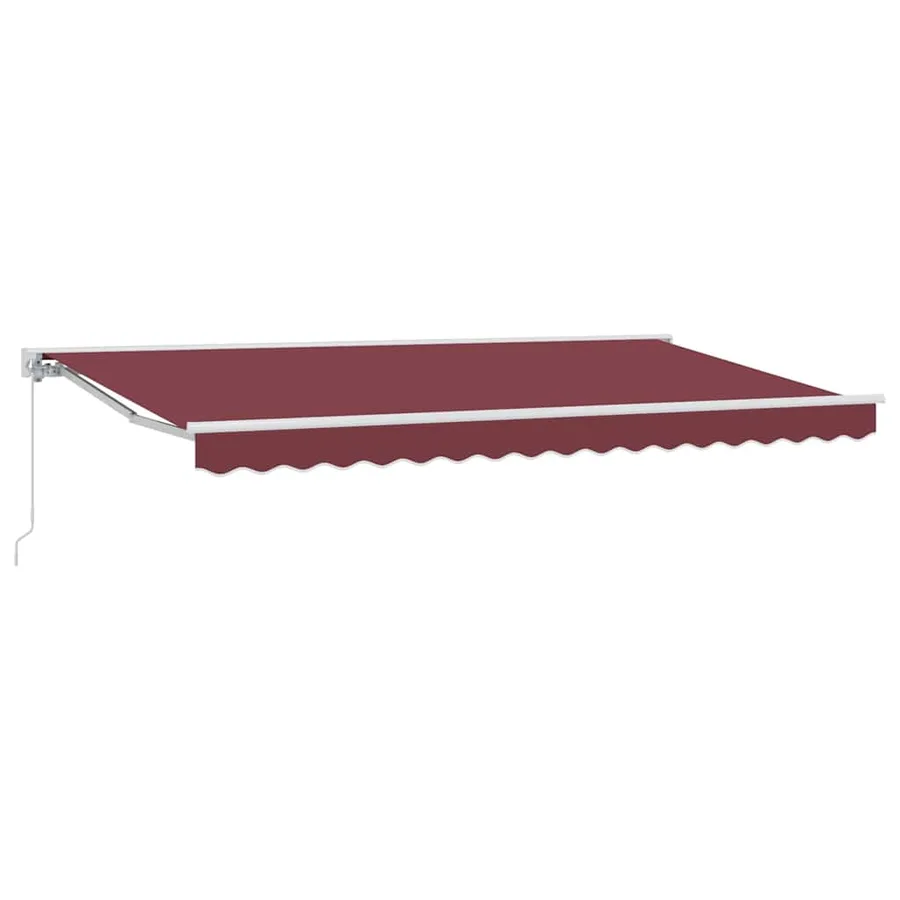 Cadre d'auvent Bordeaux 350 x 200 cm - 2