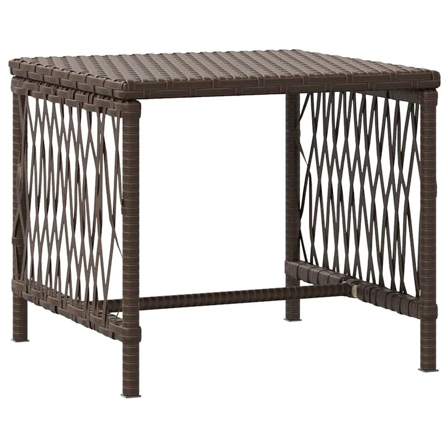 Transat 3 pcs Marron et crème blanche 200 x 55 x 92 cm - 6
