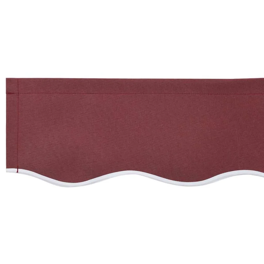 Toile de rechange pour auvent Rouge bordeaux 4 x 2 m Polyester - 6