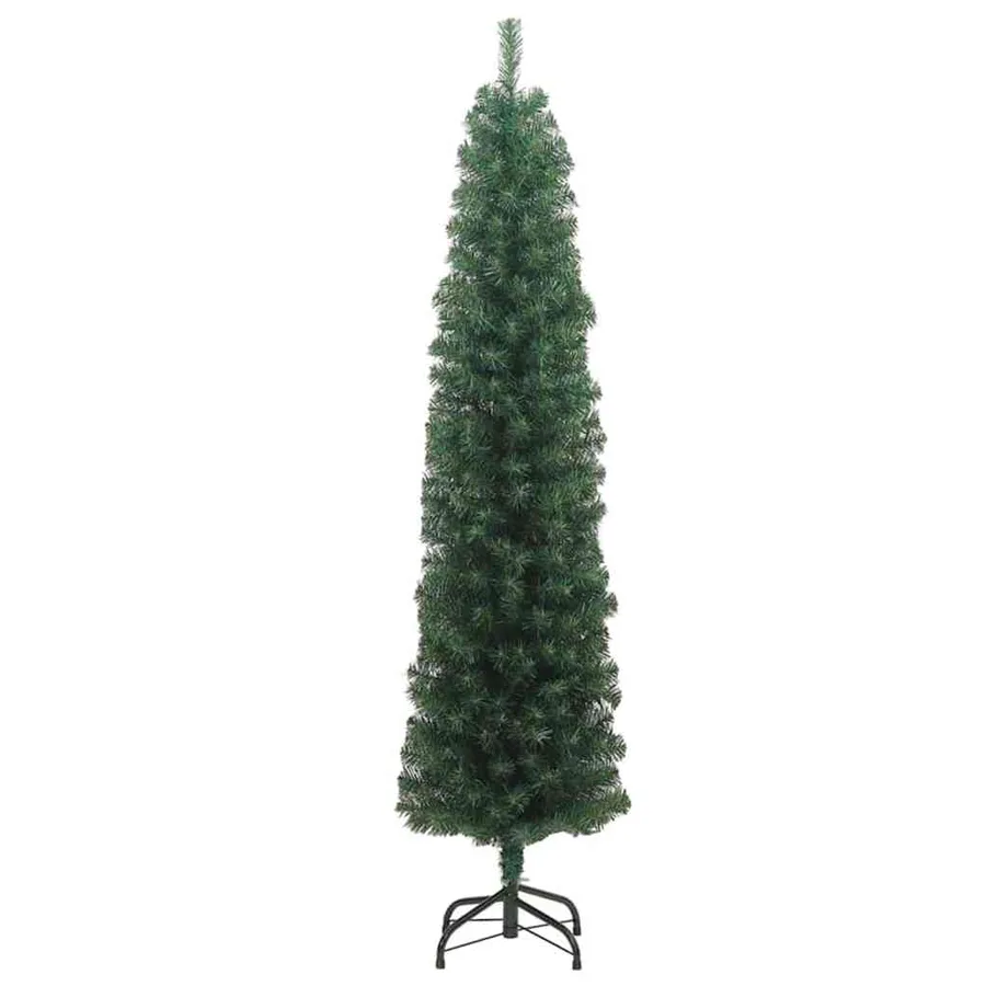 Sapin de Noël artificiel Vert 180 cm PVC et acier et plastique - 4