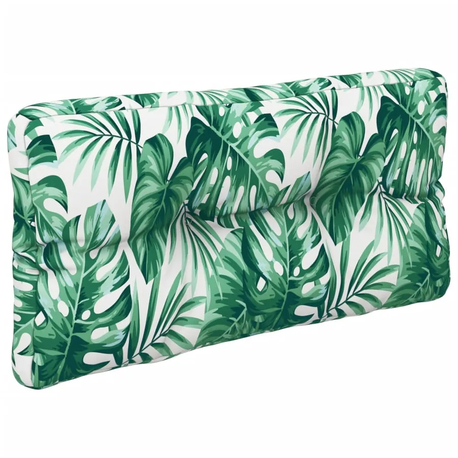 Coussins de palette lot de 5 motif de feuilles tissu - 5