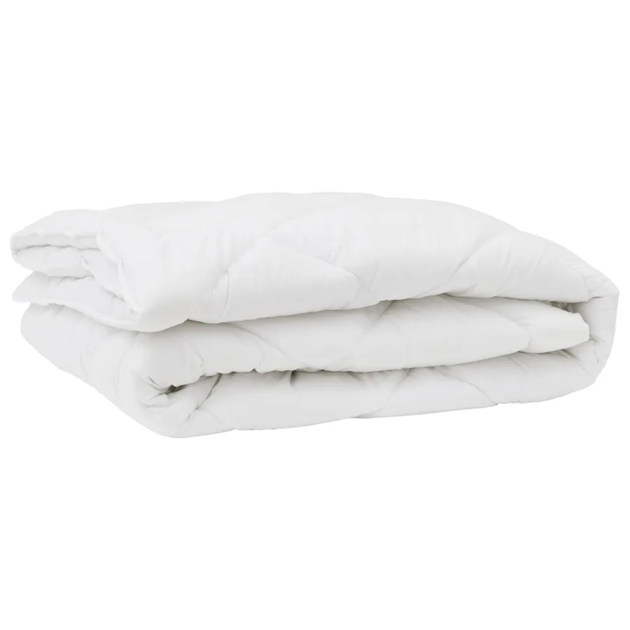 Duvet toutes saisons avec oreiller 3 pcs Blanc Microfibre - 4