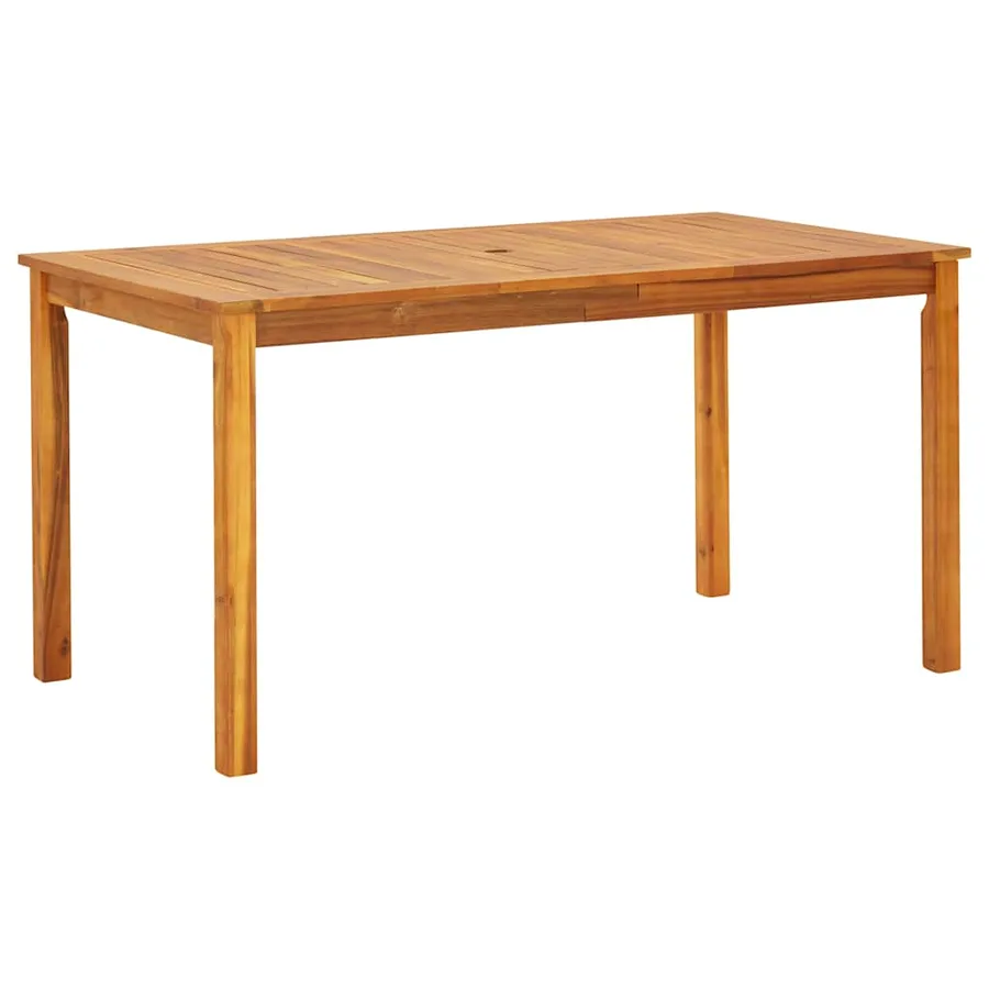 Ensemble de salle à manger pour jardin 5 pcs Noir - 5