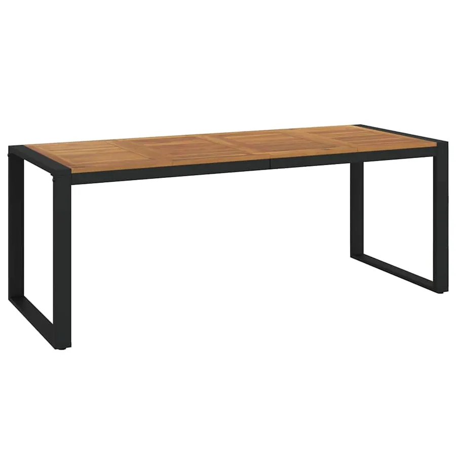 Ensemble de salle à manger pour jardin 7 pcs Gris et marron - 6
