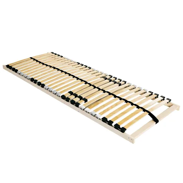 Sommier à lattes Marron 70 x 190 cm Bois de hêtre massif