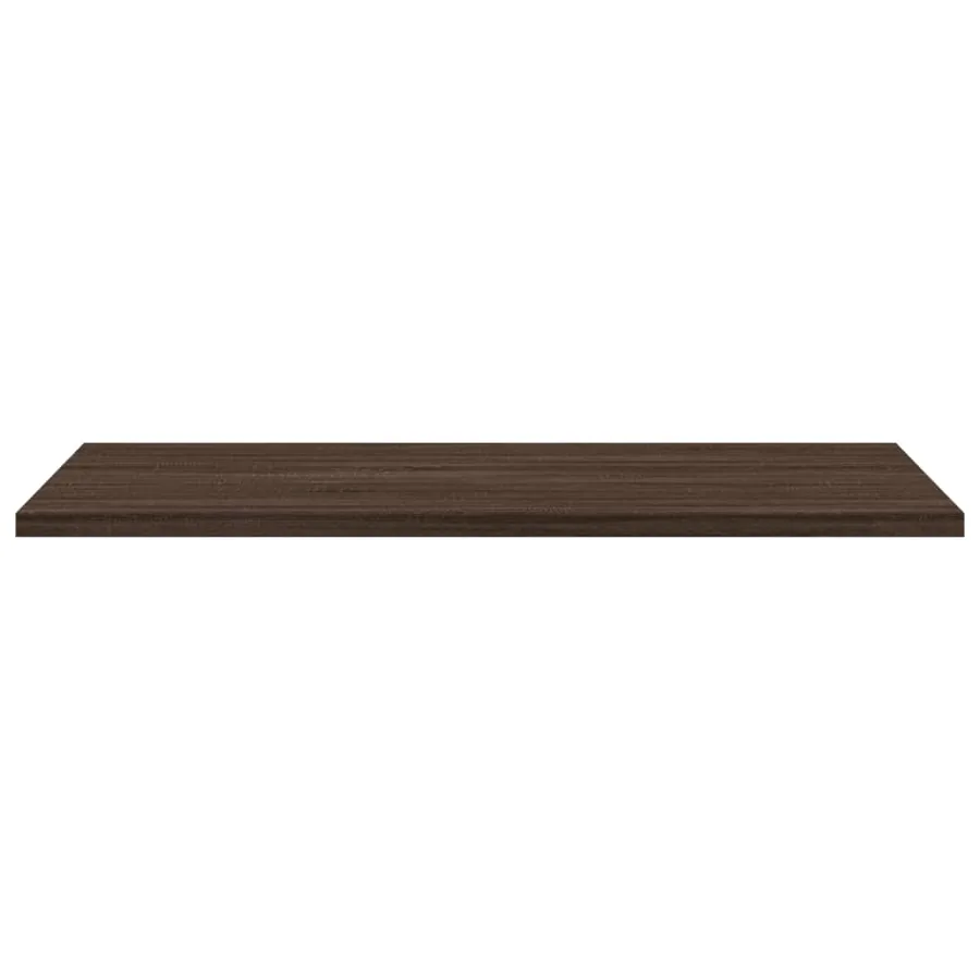 Étagères murales 4 pcs chêne marron 60x40x1,5cm bois ingénierie - 5