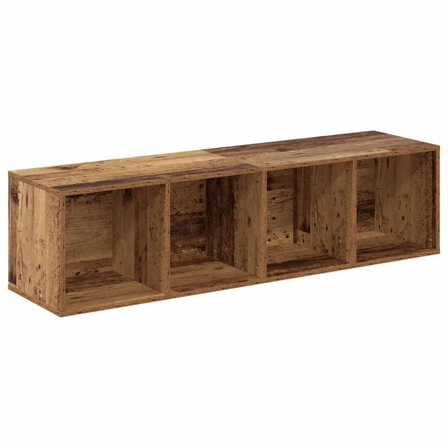 Ensemble meuble TV 2 pcs Bois Ancien 37 x 37 x 142,5 cm - 5