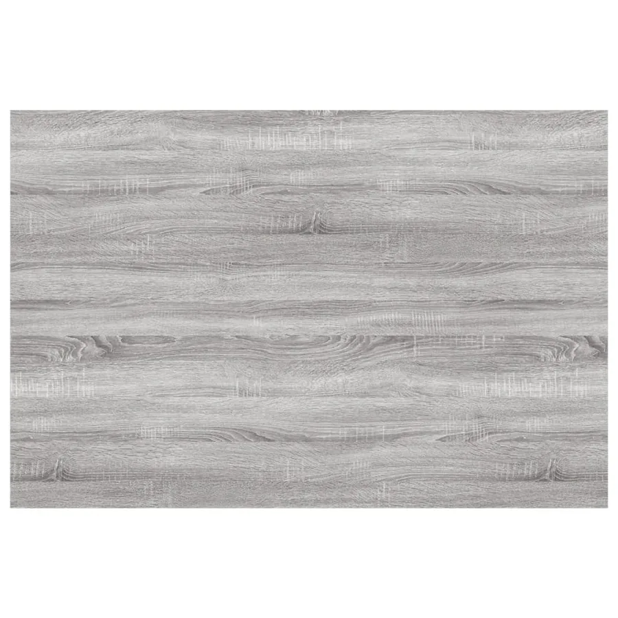 Étagères murales 4 pcs sonoma gris 60x40x1,5 cm bois ingénierie - 6