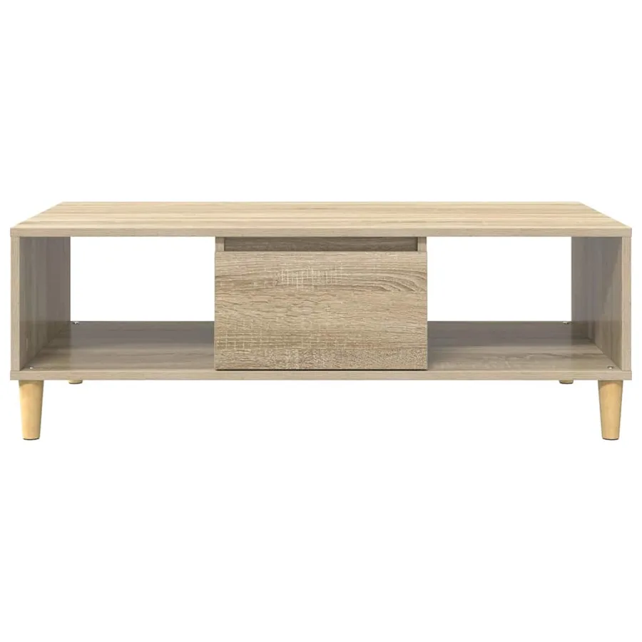 Table basse Chêne Sonoma 102 x 55 x 35 cm Bois d'ingénierie - 6