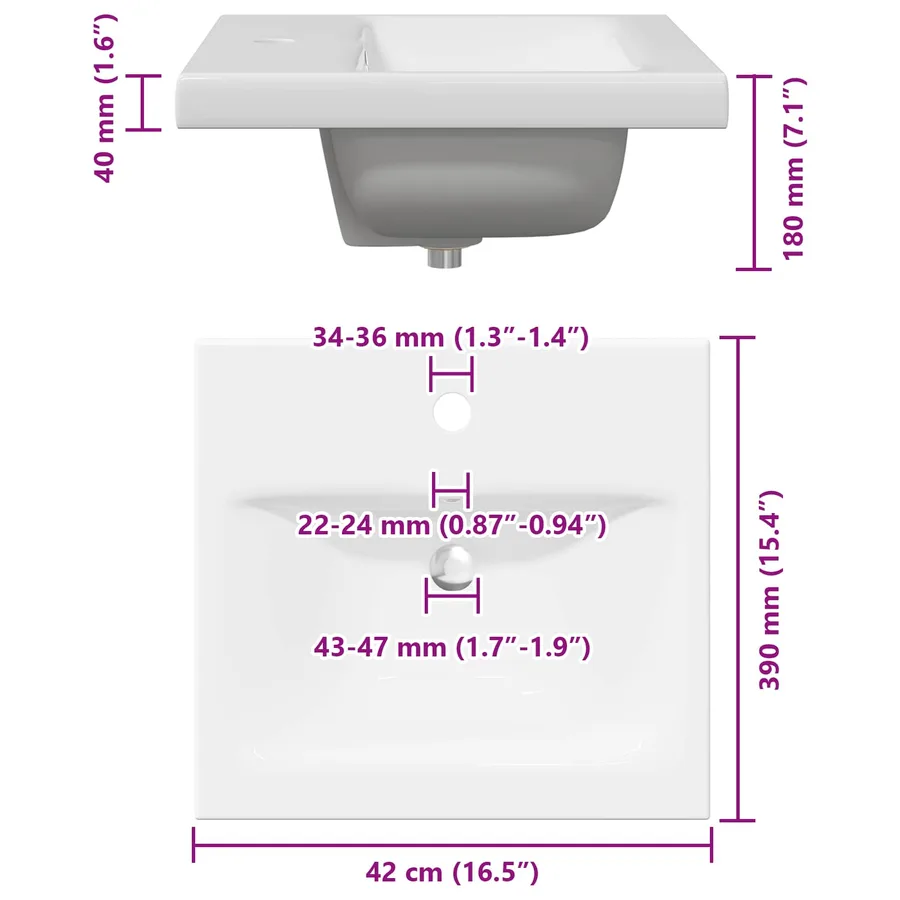 Ensemble de mobilier de salle de bain 2 pc - 13