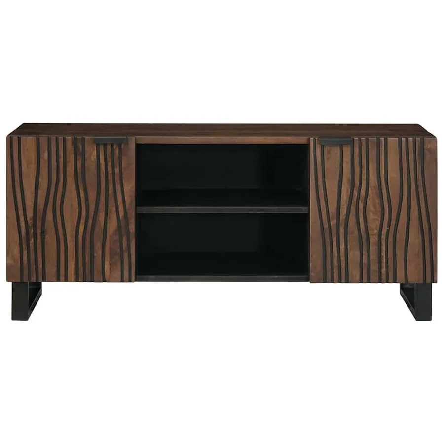 Unites TV Noyer 105 x 33 x 46 cm Bois d'ingénierie - 3