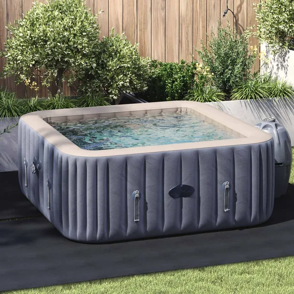Tapis de piscine 274 x 274 x 0,1 cm Tissu non tissé