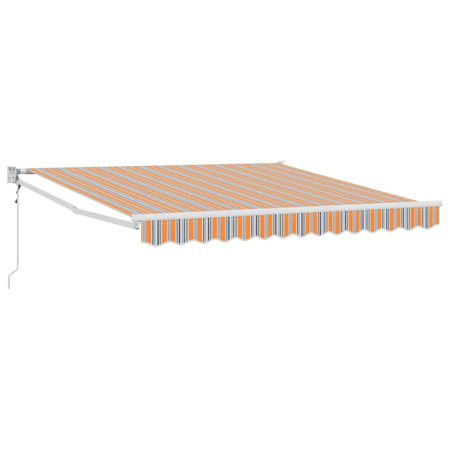 Auvent rétractable Multicolore 300 x 250 cm Polyester et métal - 2