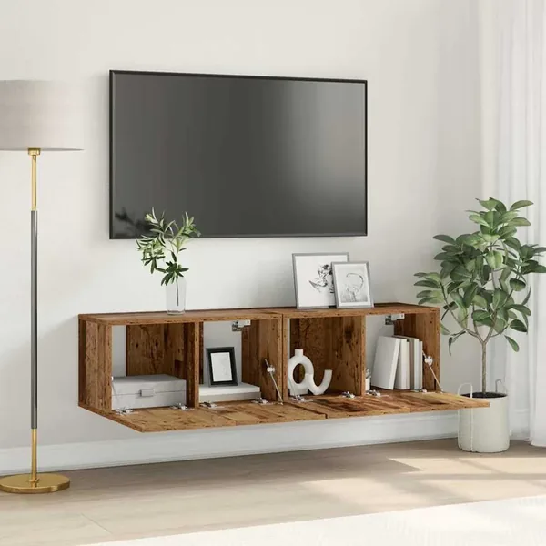 Ensemble meuble TV 2 pcs Multicolore 60 x 30 x 30 cm