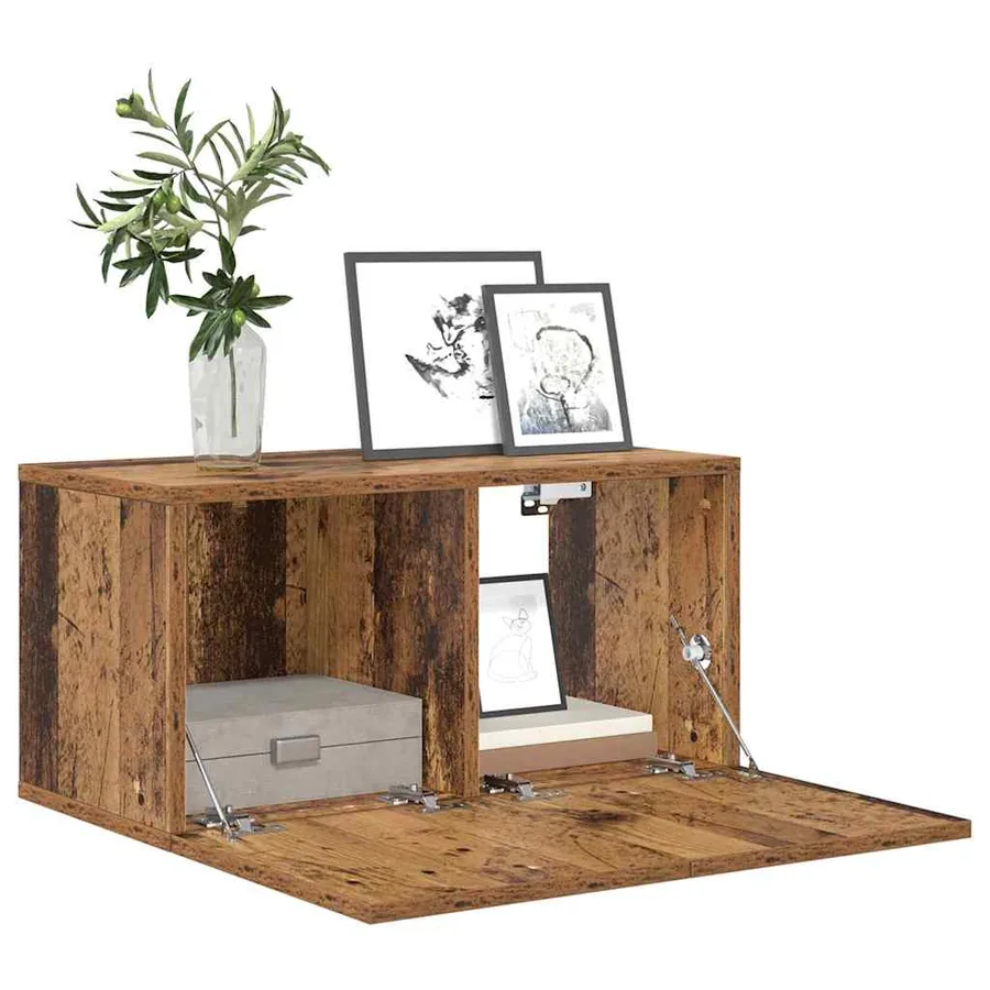 Ensemble meuble TV 2 pcs Multicolore 60 x 30 x 30 cm - 3