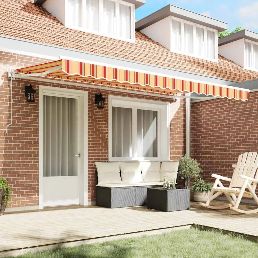Cadre d'auvent Multicolore 400 x 200 cm - 3