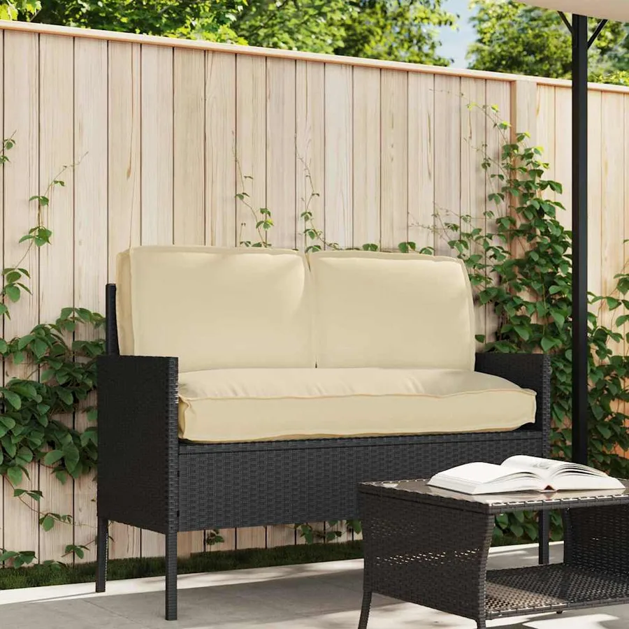 Ensemble de coussins 3 pcs Beige Tissu Oxford - 4