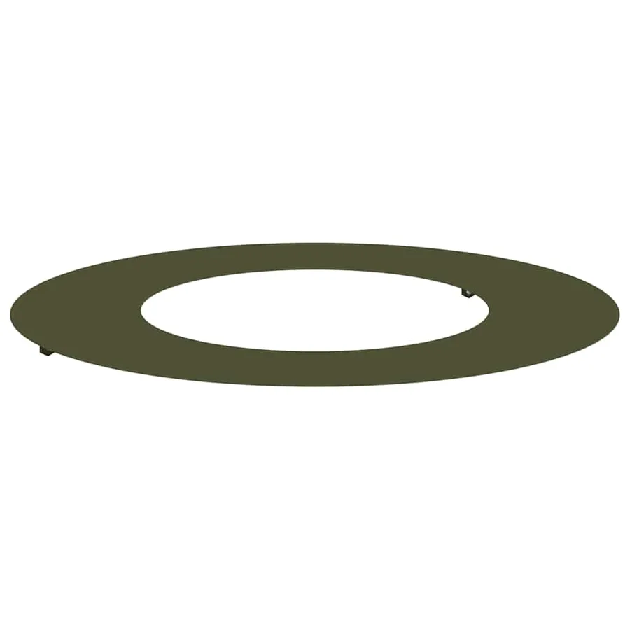 Anneau d'arbre Vert olive Ø40/70 cm Acier laminé à froid - 2