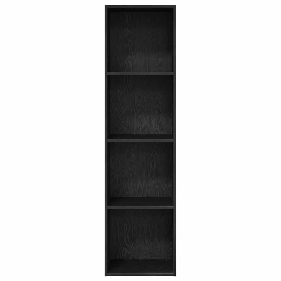 Étagère Chêne noir 40 x 30 x 152 cm Bois d'ingénierie - 5