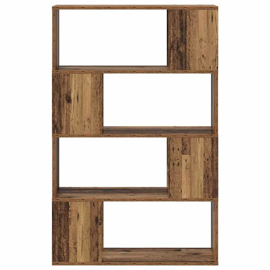 Ensemble meuble TV Marron 80 x 24 x 125 cm Bois d'ingénierie - 5