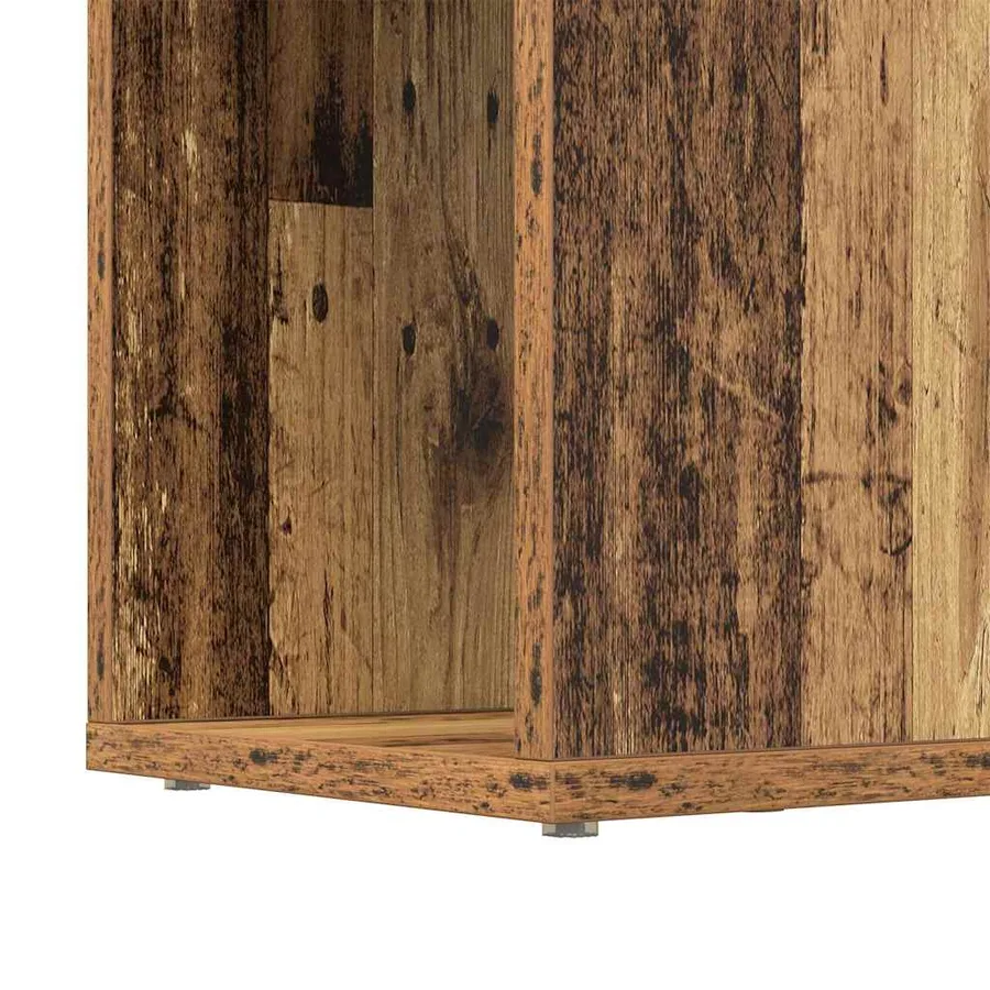 Ensemble meuble TV Marron 80 x 24 x 125 cm Bois d'ingénierie - 9