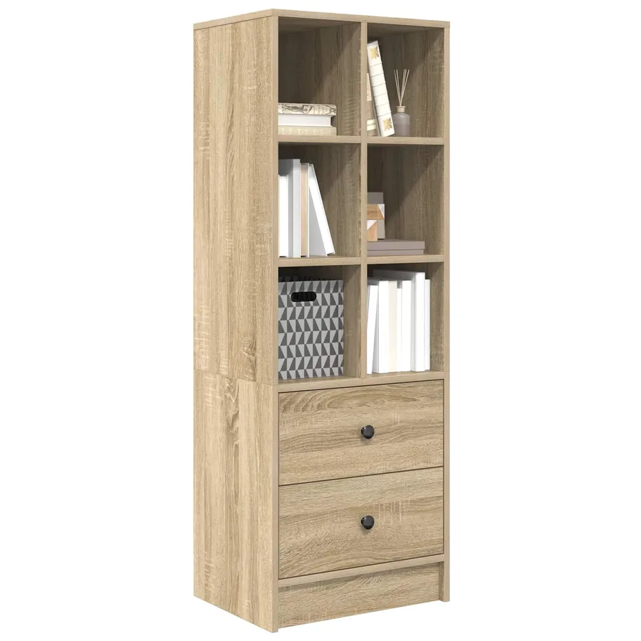 Haut Armoire avec tiroir Chêne Sonoma 45,5 x 34 x 127 cm - 3