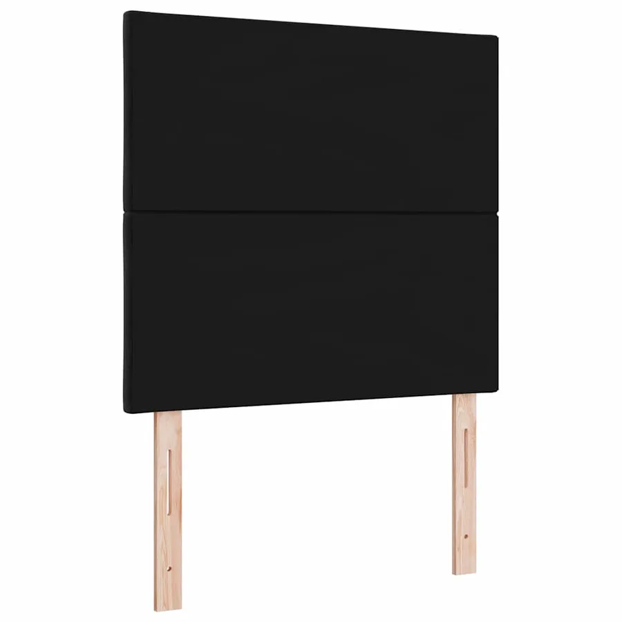Tête de lit LED Noir 100 cm Velours - 7