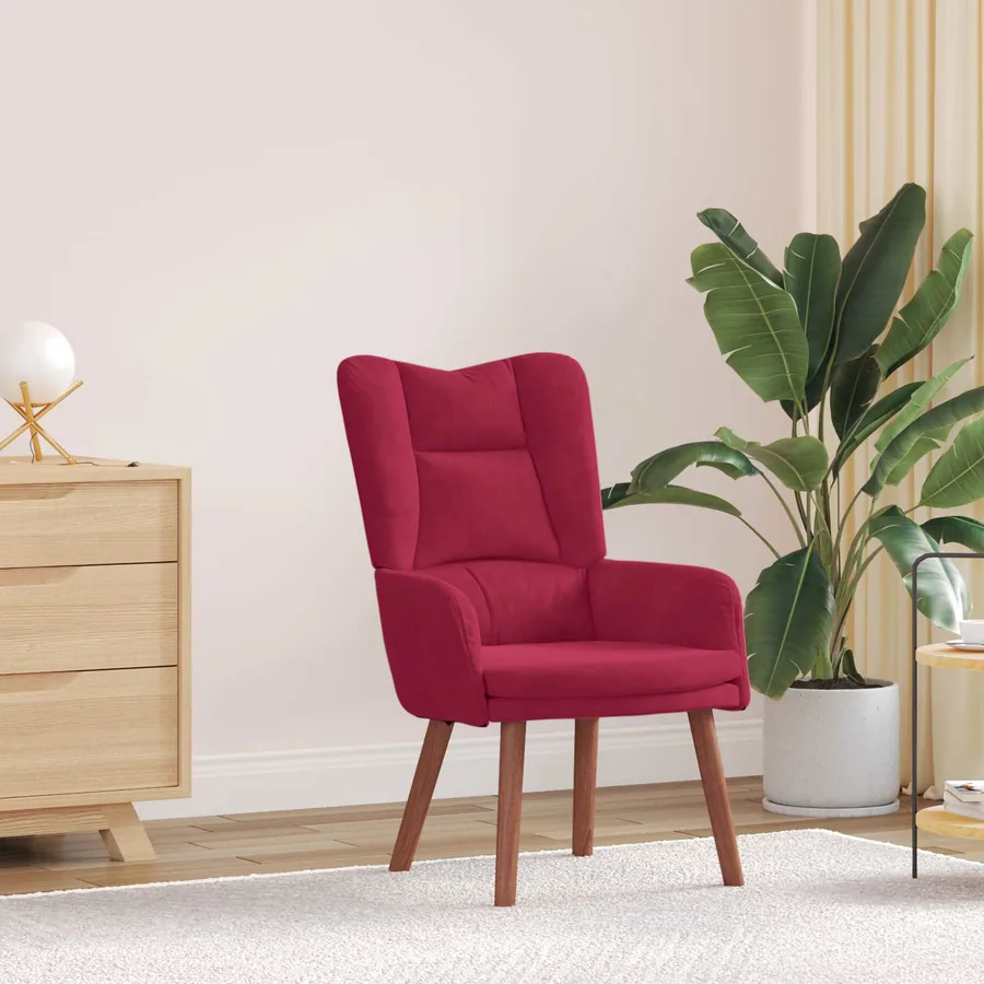 fauteuil Bordeaux 63 x 67 x 94 cm Velours