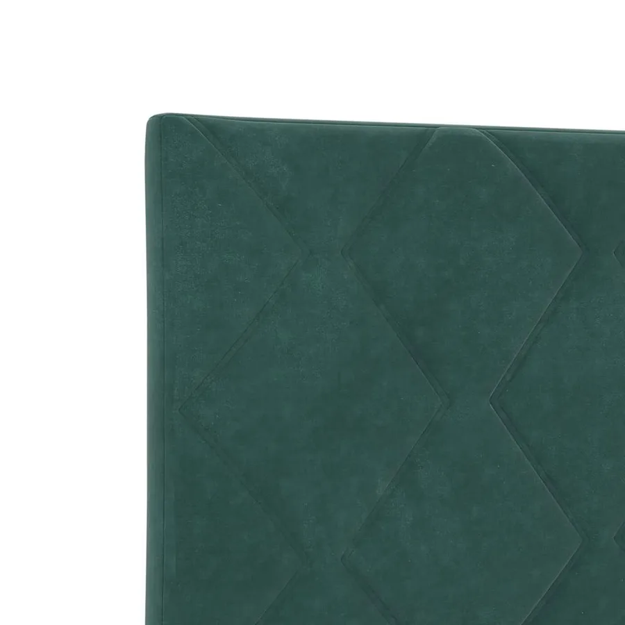 Tête de lit Vert foncé 180 cm Velours - 6