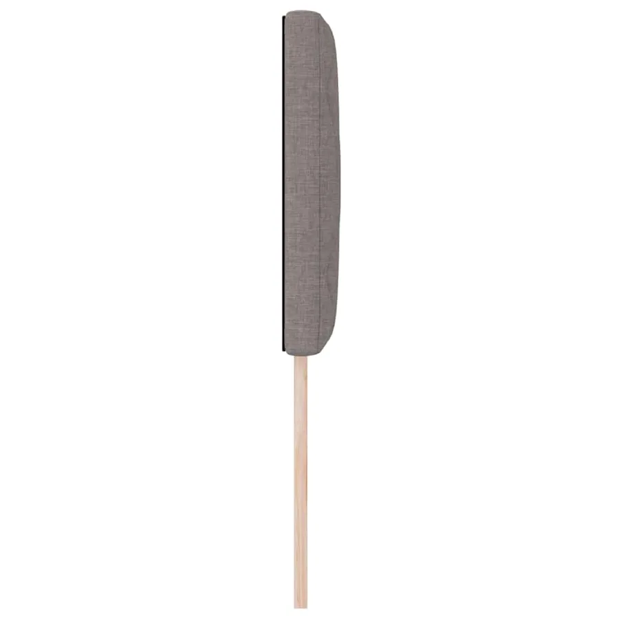 Tête de lit LED Taupe 80 cm tissu - 6