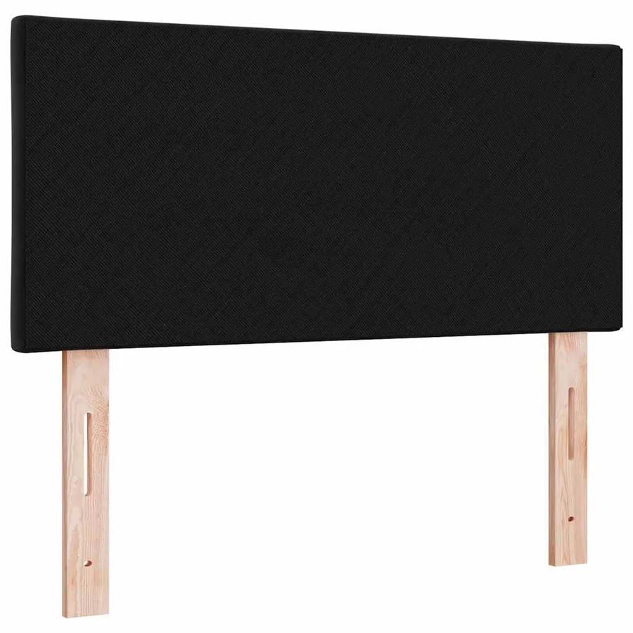 Tête de lit LED Noir 100 cm Velours - 7