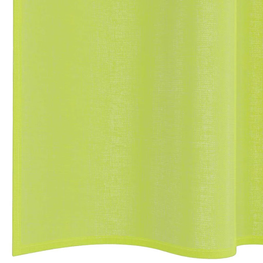 Rideaux en voile à œillets 2 pcs vert pomme - 6