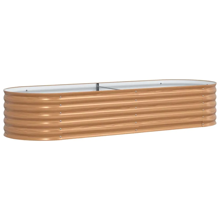Lit surélevé Marron 240 x 80 x 44 cm Acier - 2