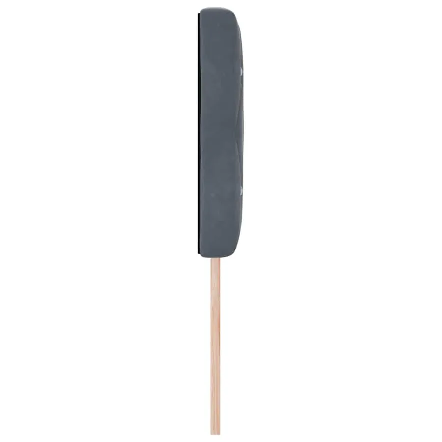 Tête de lit LED avec bandes LED Gris foncé 144 cm Velours - 6
